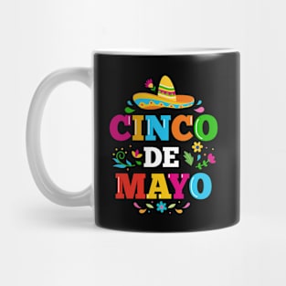 Cinco de Mayo for mexican fiesta costume with sombrero Mug